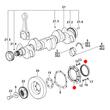 CARCASA SIMERING ARBORE MOTOR SPATE SECOND HAND 0.007.0851.0/10; 0.007.0851.0/20; 0007051010; 0007051020;