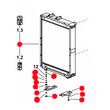 RADIATOR SECOND HAND 0.016.6856.4/10 + 0.016.6984.2+ 0.016.6985.2 ; 166856410; 00166856410 ;