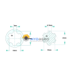 Reductie/Adaptor 30456;