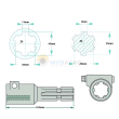 Reductie/Adaptor 30472;