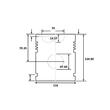 PISTON 33-157; 26/33-157; RE50868, RE57512, VPB2814; RE25652;