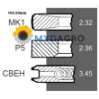 Segmenti U 34-180; 26/34-180; RE66271;