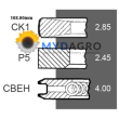 Segmenti S 34-275; 25/34-275; 132000030702;