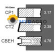 Segmenti S 34-62; 25/34-62, 3218416R92;
