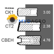 Segmenti U 34-65; 25/34-65; 3139594R91;