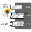 Segmenti S 34-67; 25/34-67, 3144977R91;