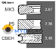 SEGMENTI S 34-51;  26/34-51, DD11831; RE15674; RE48818; RE507852; RE66820;