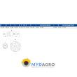 Kit reparatie pompa apa 131-24; 412.006; 26/131-24; OMP;   RE62660, RE70143, RE11348, RE19150, 131-24, 74712024,;