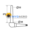 Fuzeta stanga U 470-12; 24/470-12; 81717384, 957E3106, ;