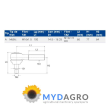 Capat bara U 495-70; 25/495-70; 716195R91, 717678R91, AL11289;