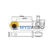 Articulatie cu nuca 5174917; 5103858; 123/5174917;