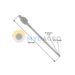 Ax caseta directie U 530-9; 24/530-9;  C5NN3A710C, D2NN3A710B, 81803231, 81834394,;