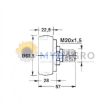 Rola piston 58.102; 52-0007, 80535664, 450310; 535664;