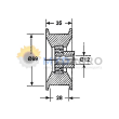 Rola piston 58.191; 35469; 1111/2330;
