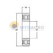 Rulment SKF 6303-2RS;