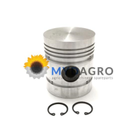 PISTON 33-4; 33-5; 33-29; 24/33-29; 30/33-4; 30/33-5; PISTON MOTOR MASSEY FERGUSON 031354322, 122666, 31354322, 59155, 630079, 71011818, 734460M91, 81512, 81566, 92506, HCM81512, S40403, VPB2020;