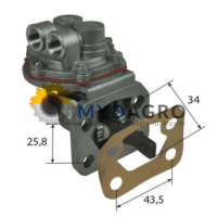 Pompa alimentare U 100-18; 30/100-18; 30/100-223; 2641702 , 2641A058 , 3637979M91 , 4225098M91;