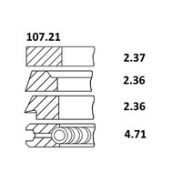 SET SEGMENTI 34-122; 24/34-122; 793F6148AAA;