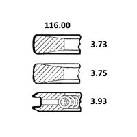 SEGMENTI RE57517; FP DIESEL; 26/34-157; 34-157; HCNRE57517;