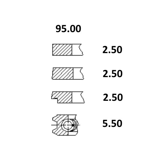 SEGMENTI AN2495; FIN076RS00; 2461; 2495000; DD2603916310;