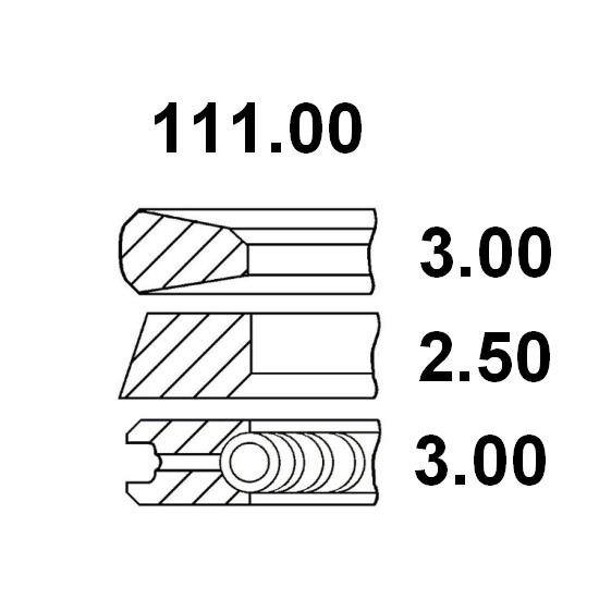 Segmenti 08-441100-00; V836840887; V836840887;