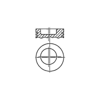 Piston echipat 87-100100-00; A350225V2 STD; 97250600; 014 51 00;