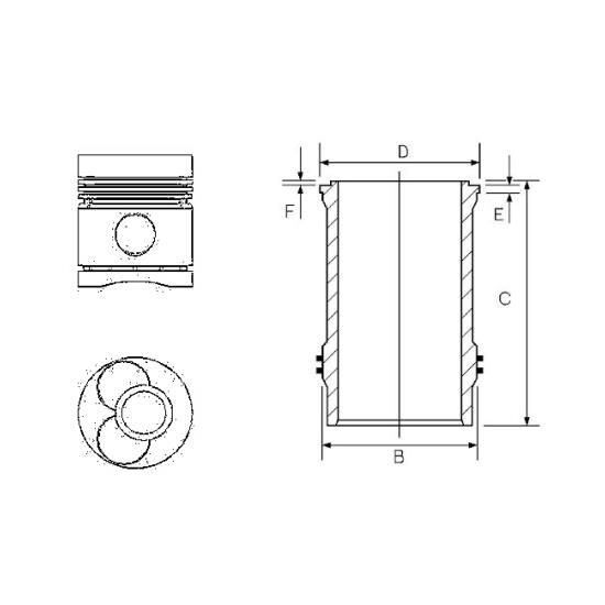 Set motor 88-203500-00; 89-203500-00; 017 12 90; 87-203500-00+14-370870-00; 