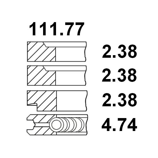 SEGMENTI STD 08-202400-10; 800010311000; 01442N0; 39117468; 3917468; 3917471; 3917470; 3917469;