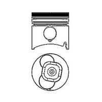 Piston echipat STD 87-248000-10; A350767 STD;