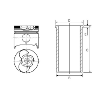 Set motor 88-248000-00; 87-248000-00+14-021450-00;